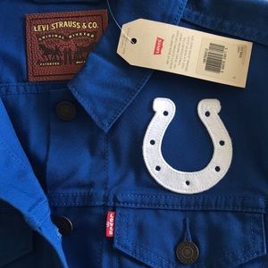 Levis Indianapolis Colts jean jacket